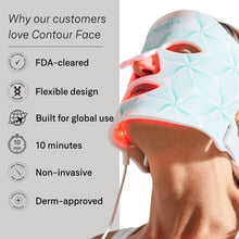 Cargar imagen en el visor de la galería, Omnilux Led Light Mask- Contour Face